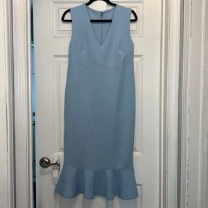 Pink blush maternity dress